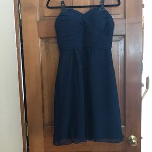 Bill Levkoff silk chiffon dress